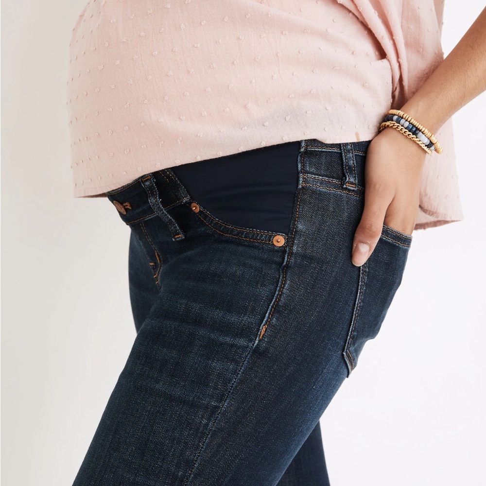 Maternity Side-Panel Skinny Jeans